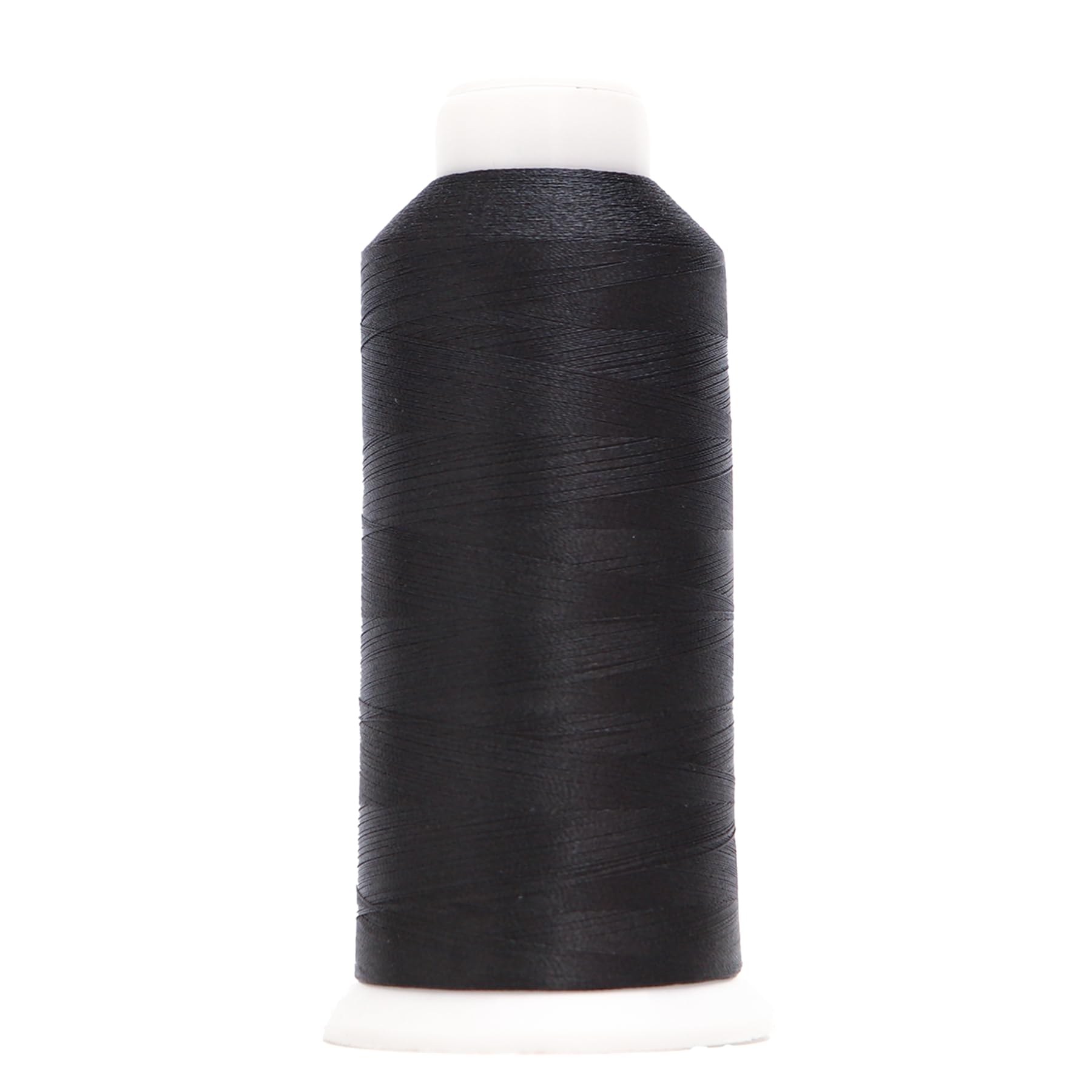 High Tenacity Polyester Embroidery Machine Thread 40WT(120D/2) 4000M Per Spool for Commercial and Domestic Embroidery Machine (Emerald Black-1800)