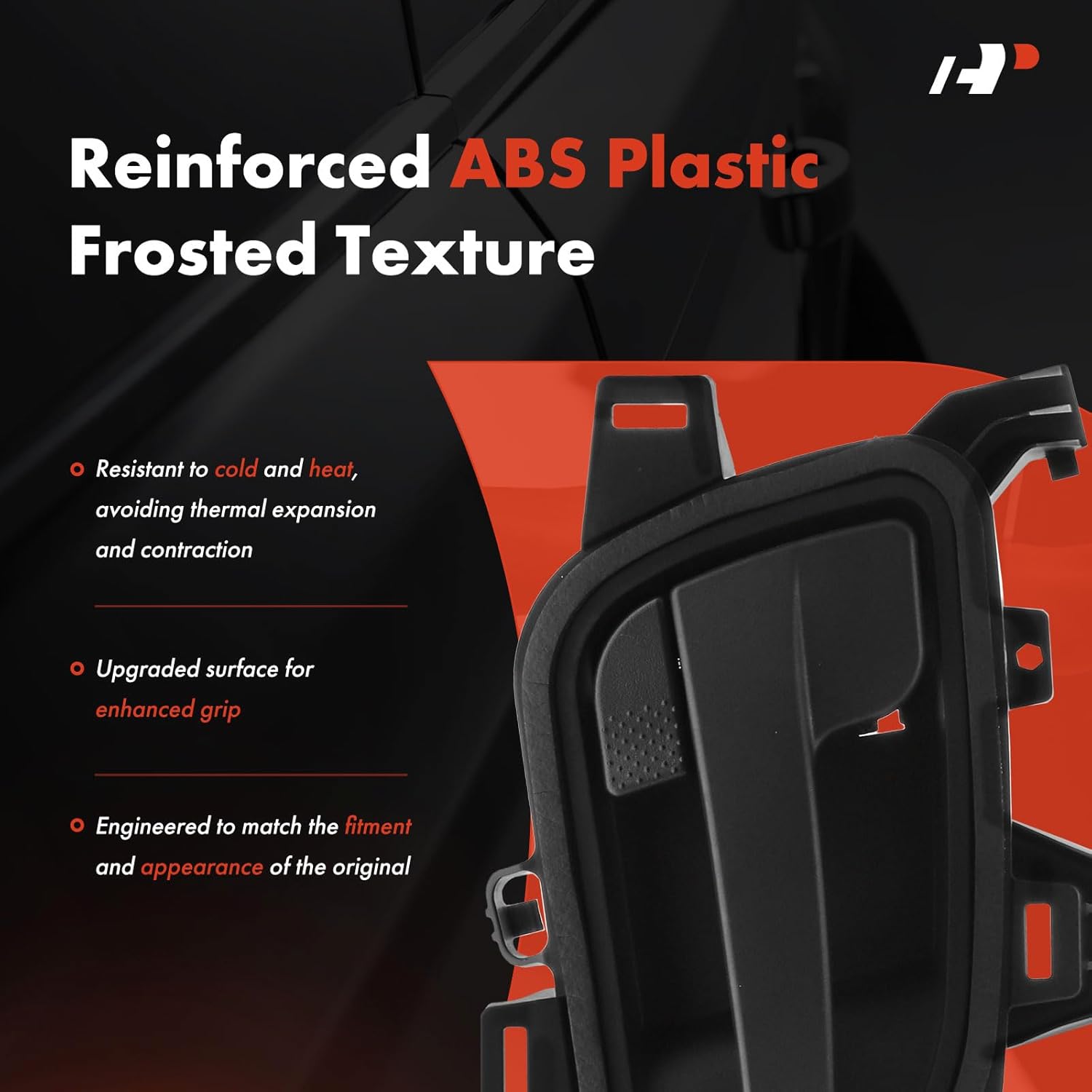 A-Premium Front Left Driver Side Interior Door Handle Compatible with International Harvester ProStar 2008-2019, Textured Black