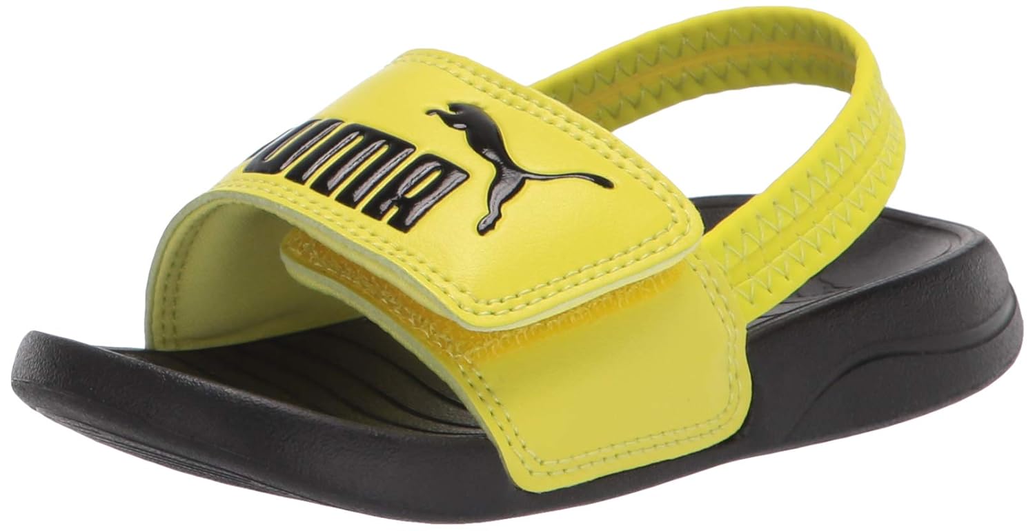 Buy PUMA UnisexChild Popcat 20 Backstrap Slide Sandal at Amazon.in