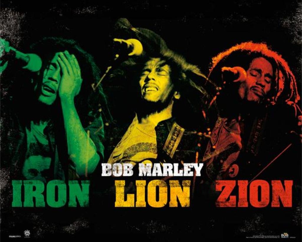 Amazon.co.jp: ボブ・マーリーIron Lion Zionポスター20 x 16