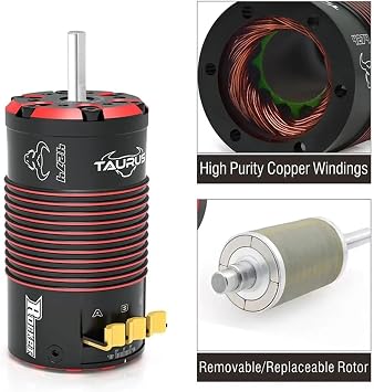 Compatible With Surpass Hobby Rocket 4274 V2 1400KV 1500KV 1700KV 1950KV 2200KV Sensored Brushless Motor Compatible With 1/8 RC On-Road Off-Road Car (Color : 4274 1700KV)