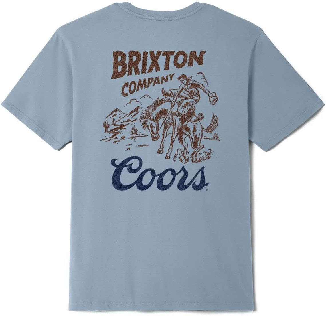 Coors Canyon S/S Standard T-Shirt - Dusty Blue