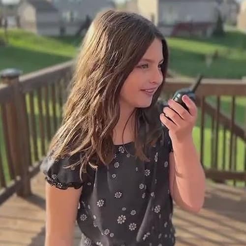 Miniatura 2 de Wishouse Walkie Talkies para niños y adultos de largo alcance recargable, regalo de cumpleaños de Navidad para niños y niñas de 3, 4, 5, 6, 7, 8, 9,