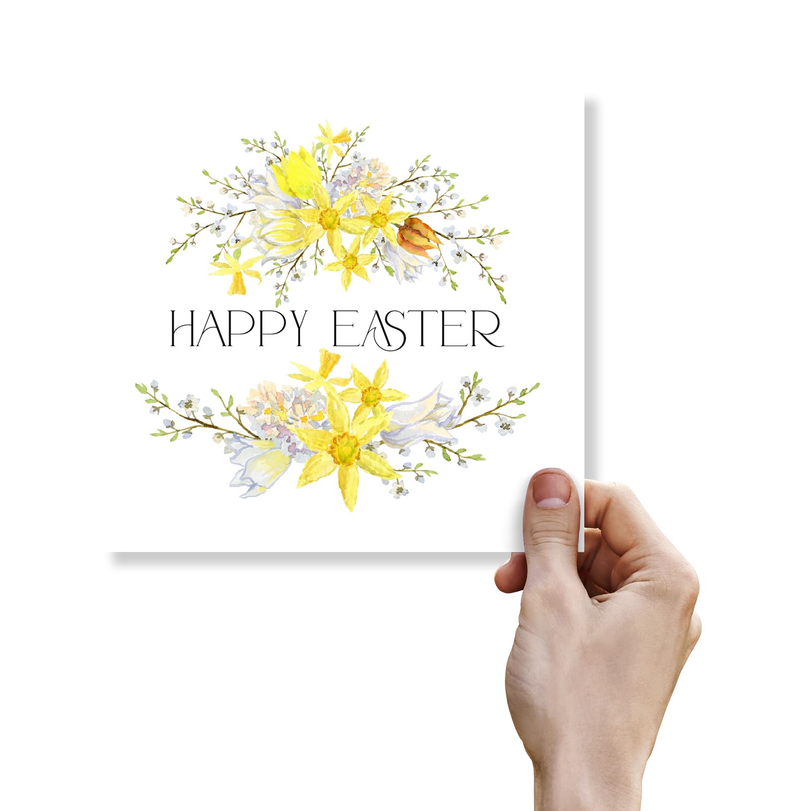 Colección De Tarjetas De Felicitación De Pascua Feliz Huevo De Pascua E Huevo Pascua E Ilustracion Floral Acuarela 75566843