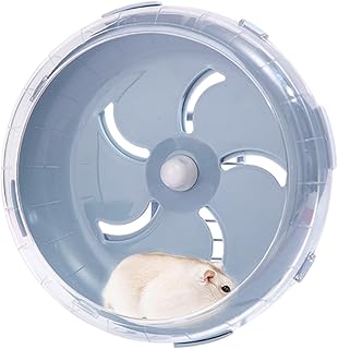 Leises Hamsterrad, Hamsterlaufrad, leises Hamster-Trainingsrad, Chinchilla-Rad, Hamsterspielzeug, Hamsterkäfigzubehör für Hamster oder andere Kleintiere
