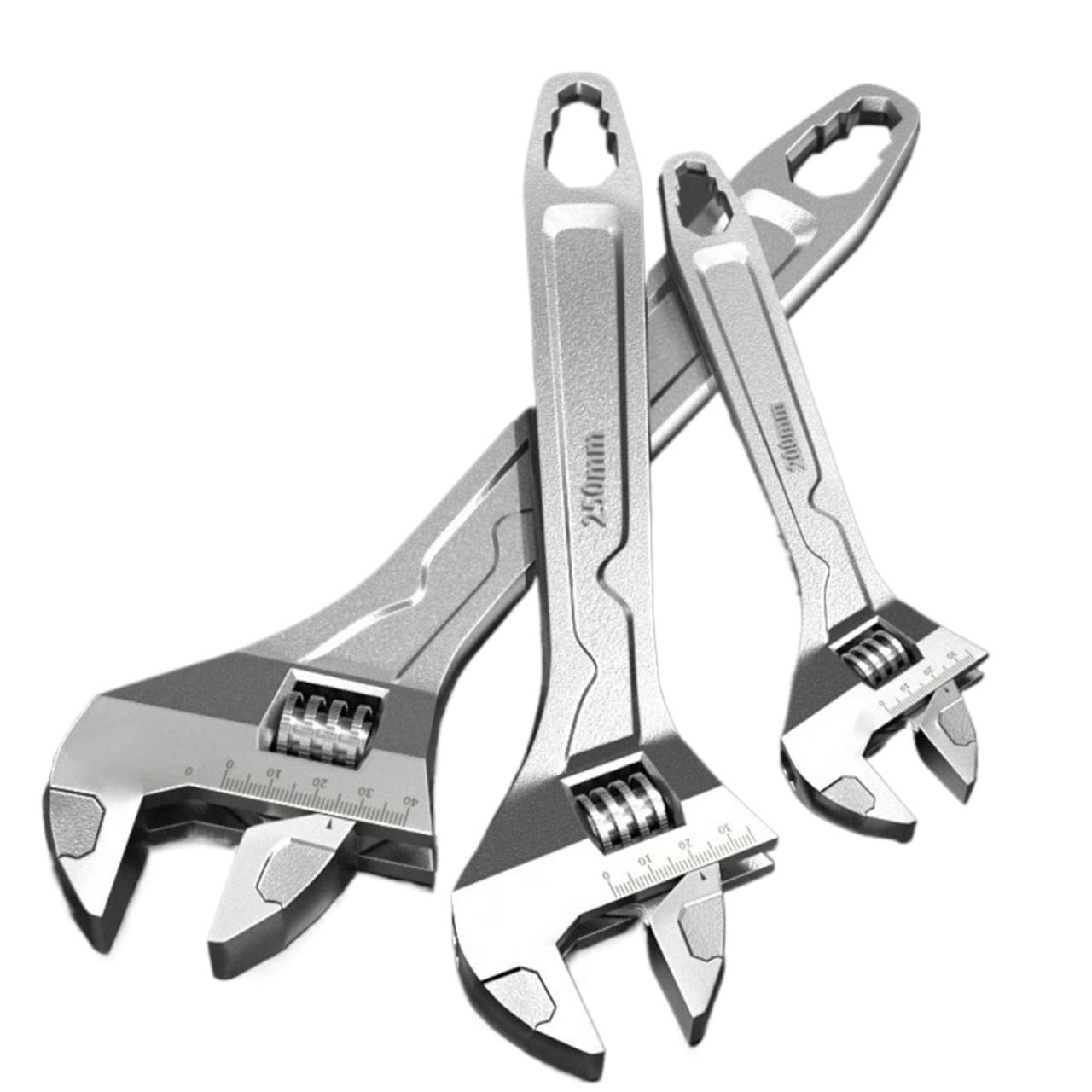 Genérico Compatible con llave ajustable de mango largo