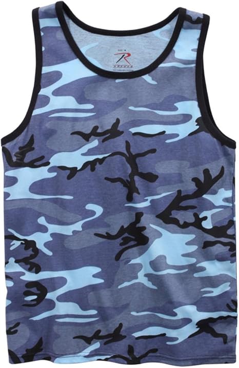 Rothco Tank Top, Sky Blue Camo, Small : Amazon.ca: Clothing