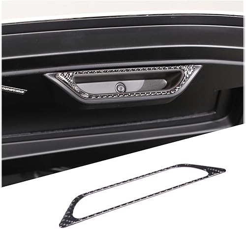 CHEAYAR Funda adhesiva suave de fibra de carbono real 3D compatible con Corvette C8 Stingray Z06 Z51 2020 2021 2022 2023 Accesorios de decoración