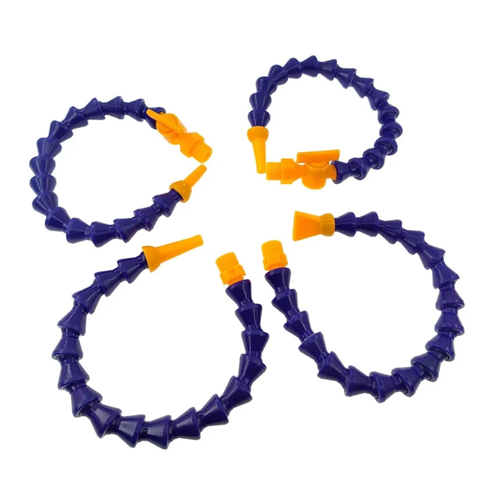 JETON Tubo Flessibile Per Refrigerante 3/8" - In POM, Con Connettori Filettati PT