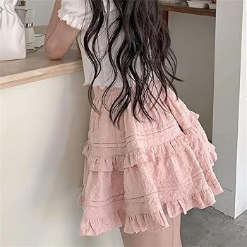 【うる】muguet spangle mini skirt pink muguet spangle mini skirt pink M