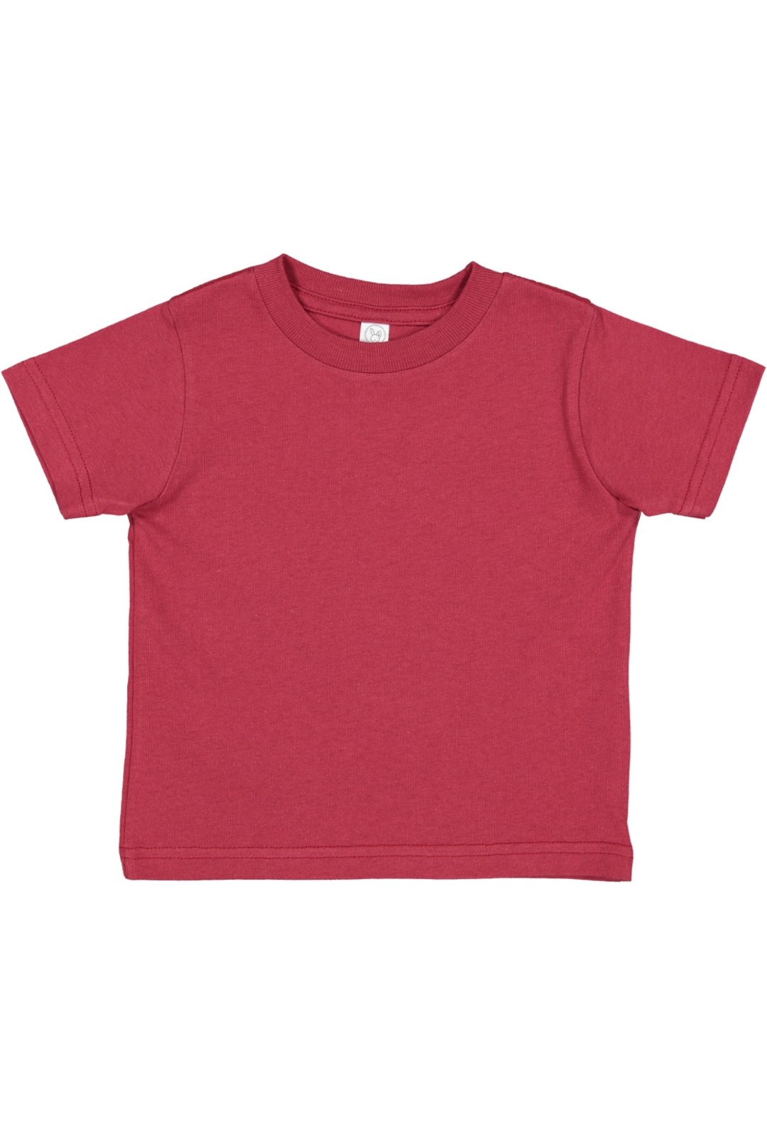 Rabbit Skins 5.5 oz Little Kid Short-Sleeve T-Shirt, 5-6, Garnet