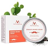 Beard Growth Cream for Men,SUNSENT Natural Beard &amp; Mustache Growth Serum Beard Grooming Treatment Care -Grow Your Beard Fast