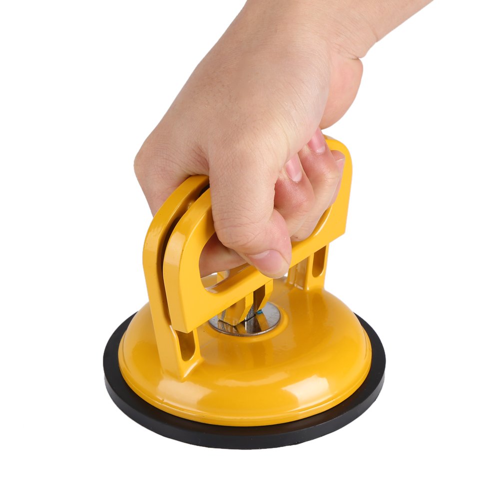 Zetiling Dent Puller Remover, 1Pcs Dent Remover Lifting, Heavy Duty Aluminium Alloy Suction Cup Puller Single Plate Professional Glass Lifter Mover Dent Repair Puller Pad