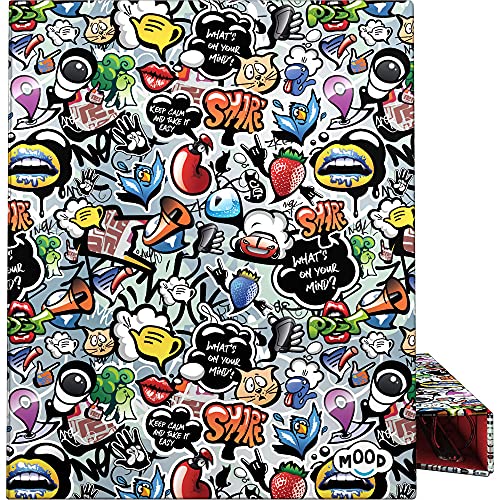 Carpetas A4 Grafoplas 88142624. Carpeta de Anillas A4, 4 Anillas Mixtas 25mm, Colección Mood, Deck
