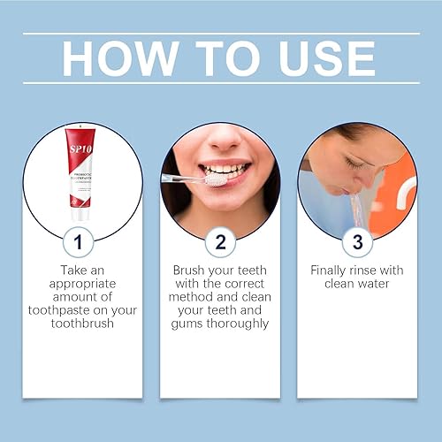 Miniatura 6 de Sp10 Probiotic Ultra Whitening Pasta de dientes (3 unidades)