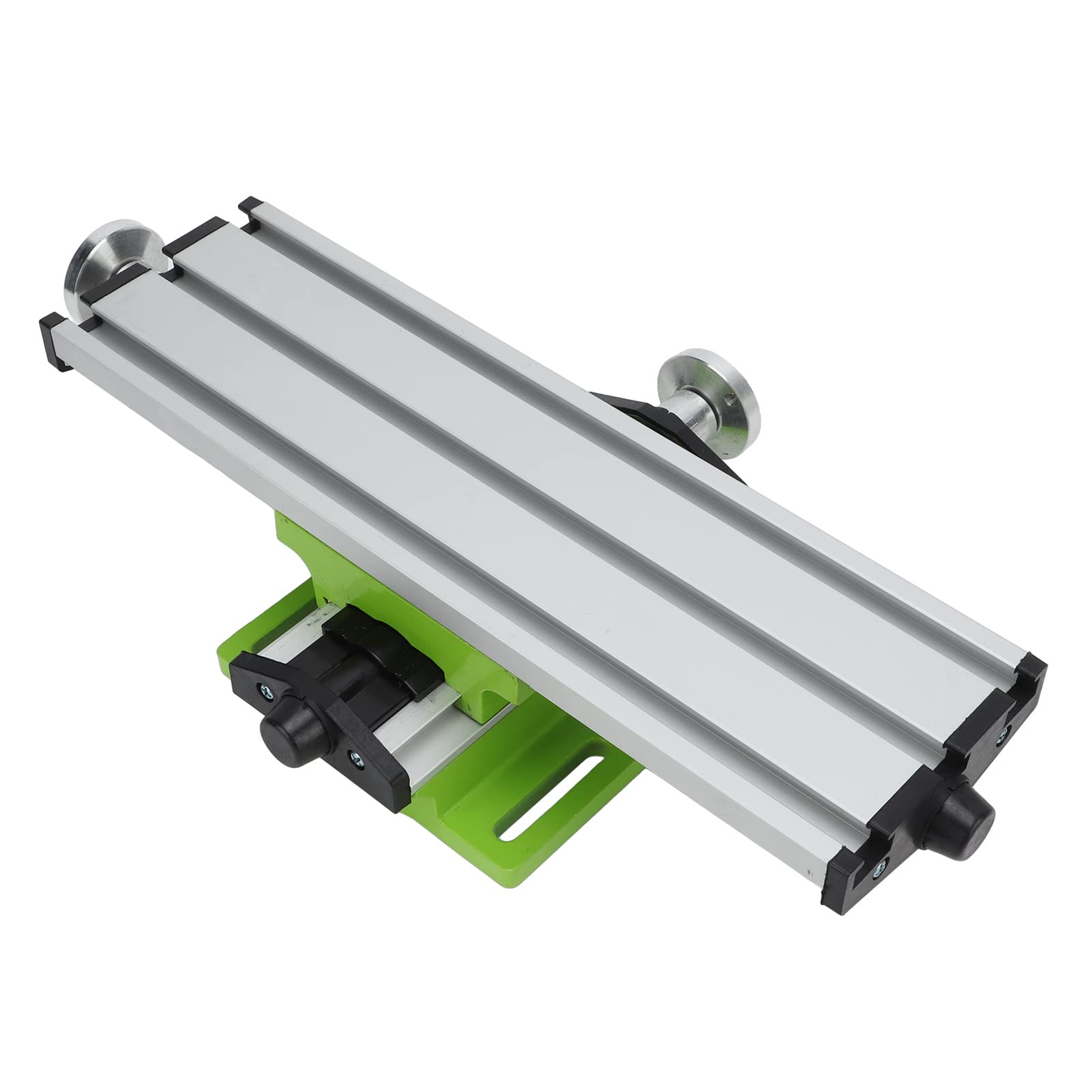 Mesa Deslizante para Taladro de Banco, Mini Mesa de Trabajo Compuesta de Aleación de Aluminio para Fresadora con en Y de 50 Mm Y X de 200 Mm para Aficionados Profesionales