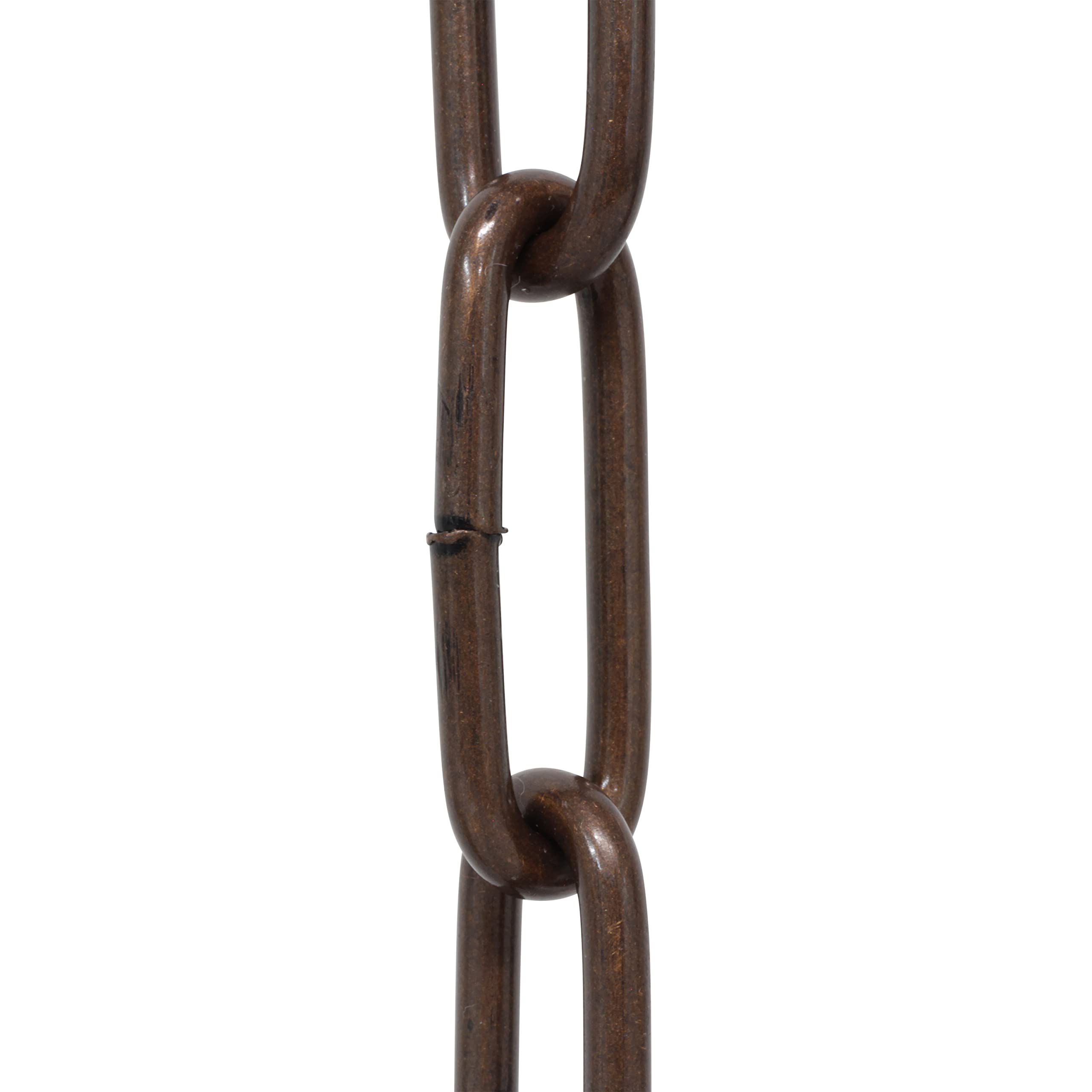 RCH Hardware CH-S59-04-AC-10 Steel Chandelier Chain, Antique Copper (10 Feet)