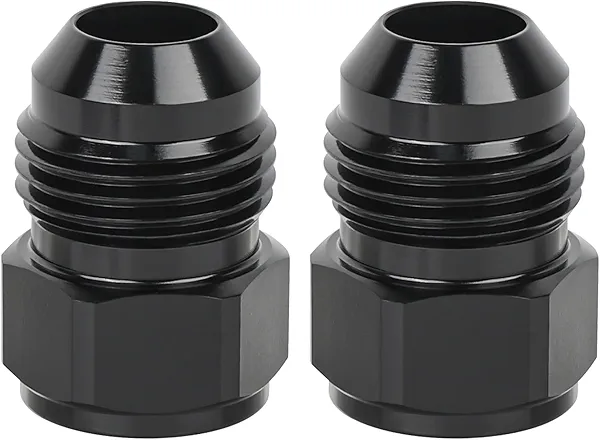 EVIL ENERGY 8AN Female to 10AN Male Flare Reducer Expander Adapter Fitting 2PCS
