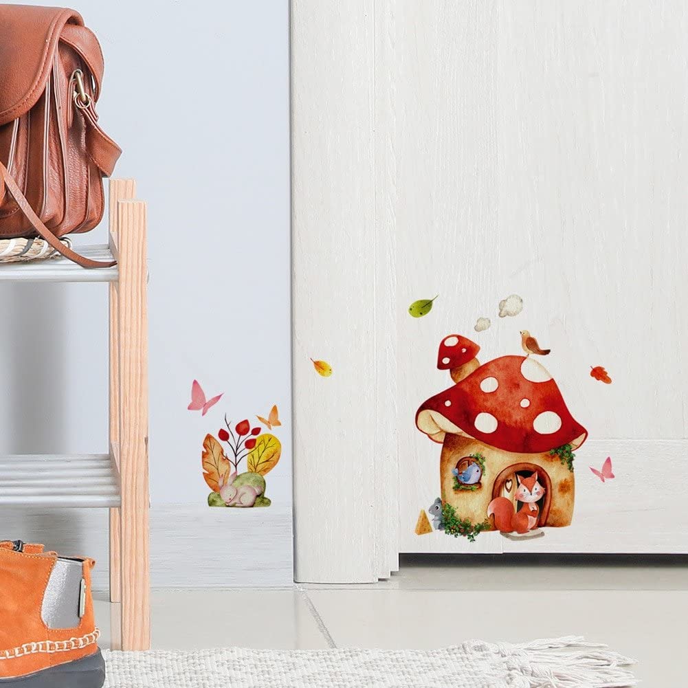 きのこ オーダーウォールステッカー きのこ ウォールステッカー HY-KG038 ステッカー2枚付｜Yahoo