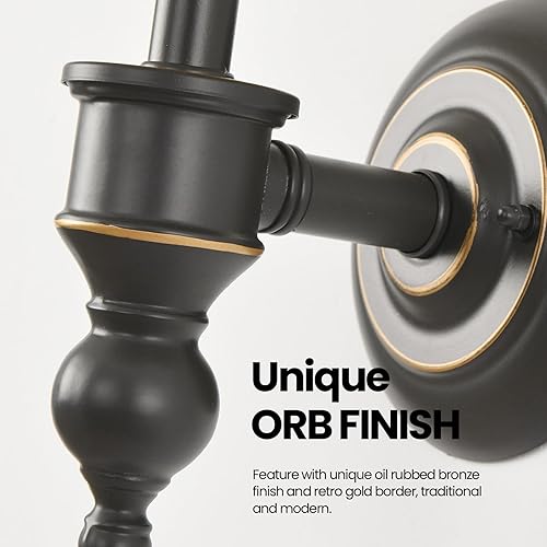 Miniatura 2 de Juego de 2 apliques de pared modernos para dormitorio, apliques de pared con pantalla de tela beige, lámparas de pared interiores para sala de