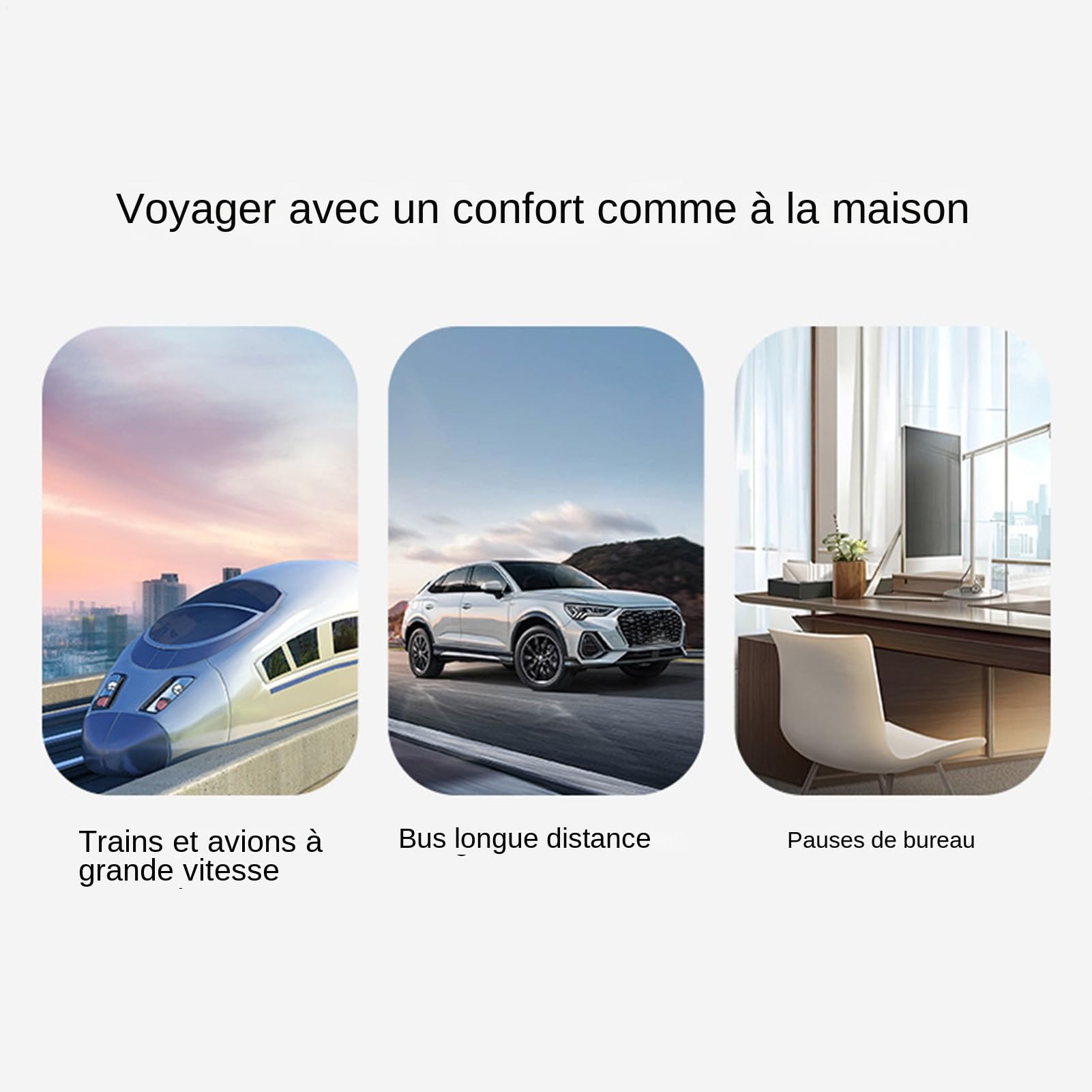 Guanciale da Viaggio Cuscino Cervicale a Forma di U per Viaggi