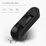 YAEYE PS4 Chargeur de contrôleur, station d'amarrage rapide pour PS4 / PS4 Mince / PS4 Pro Contrôleur avec LED Indicateur, Port Micro Chargeur Double pour Sony PlayStation 4 Contrôleur sans fil