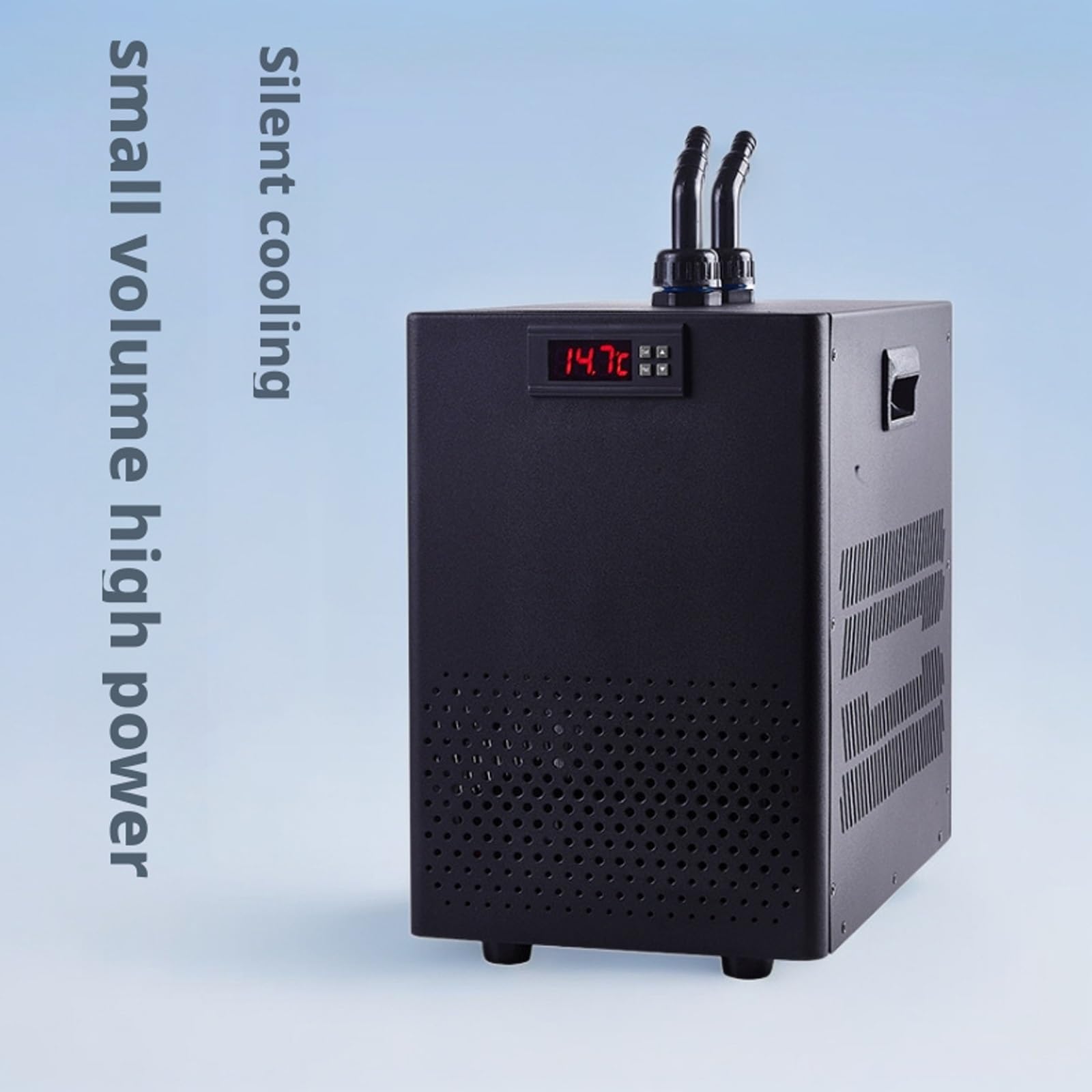 WHIPIN Refrigeratore d'Acqua per acquari, refrigeratore d'Acqua per acquari marini, sistemi di Raffreddamento per acquari idroponici, refrigeratore Professionale per vasche di Ghiaccio(160L)