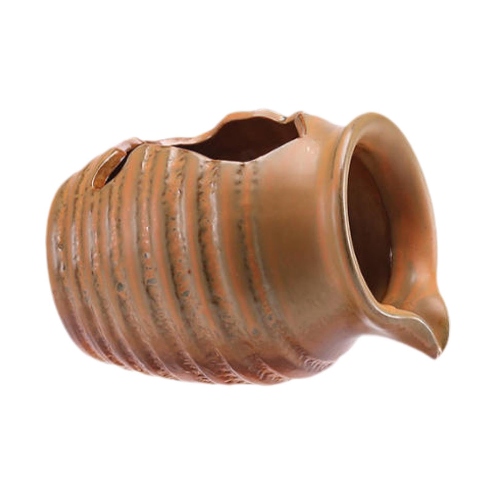 Calandis™ Ceramic Fountain Jar Landscape Waterfall for Office Fish Tank Indoor Outdoor Khaki | Outdoor Fountains | Ponds & Water Features | Yard, Garden & Outdoor Living-image-25