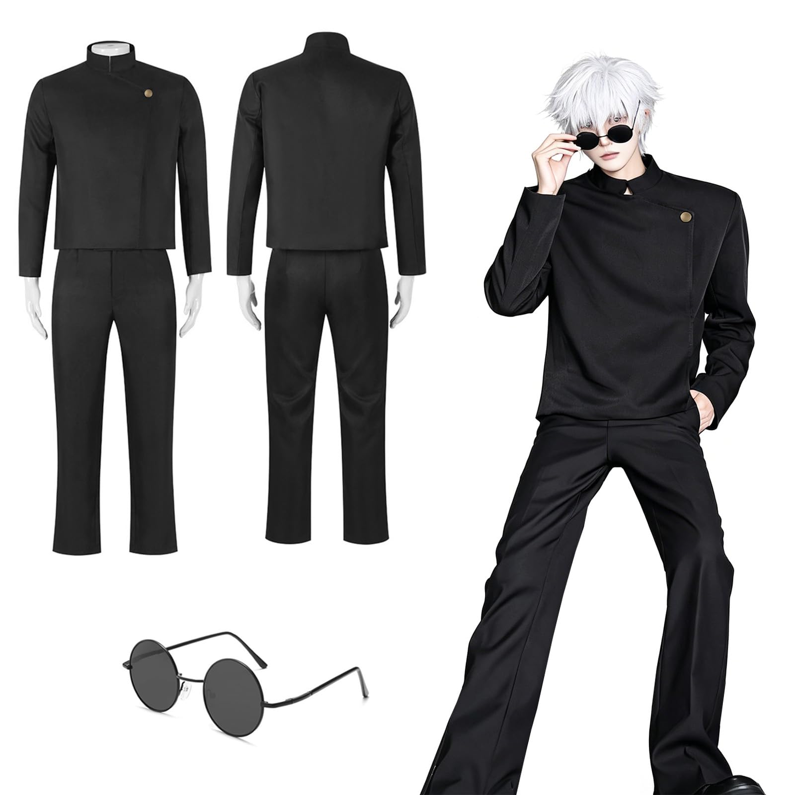 Bocguy cosplay anime, costume da gojo/choso/sukuna/toji/geto/nobara/yuji itadori, per Halloween e carnevale