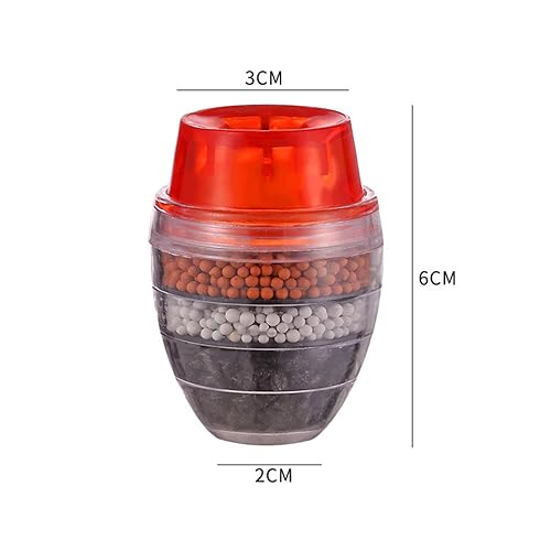 Miniatura 6 de Bluelans Mini grifo de cocina purificador de filtro de agua de carbono, grifo de ahorro de agua de piedra a prueba de fugas, baño de cocina para el