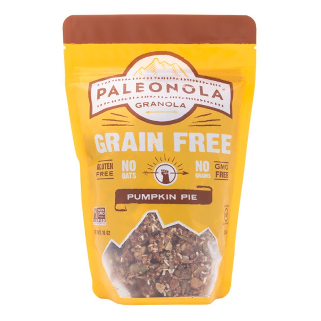 Paleonola Pina Colada Grain Free Granola, 10 Oz Resealable Bag (Pack of 2) - Grainless Paleo Granola Blended with Dried Coconut, Nuts, Seeds & Pineapples - Low Carb Gluten & Dairy Free, Non-GMO Snack
