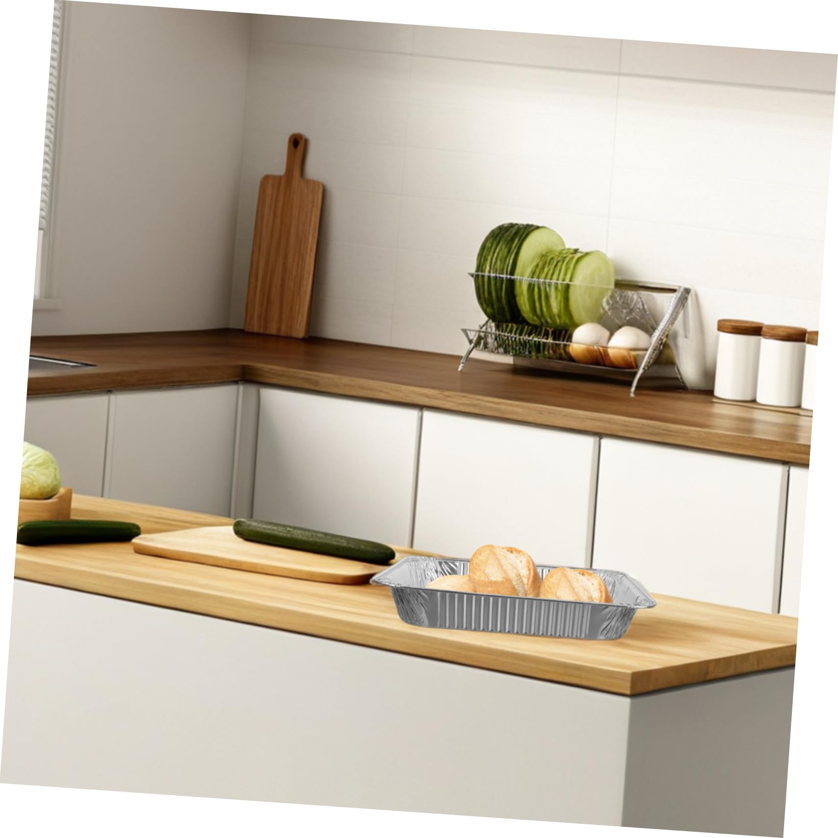 ULTECHNOVO 30pièces Moules à Pâtisserie Aluminium Jetables Moules Aluminium Pour Cuisson Polyvalents