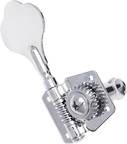 Miniatura 4 de Open Gear - Juego de 4 cabezales de máquina de engranaje abierto, afinadores, clavijas de afinación, 2 izquierdas, 2 derechas, compatibles con 4