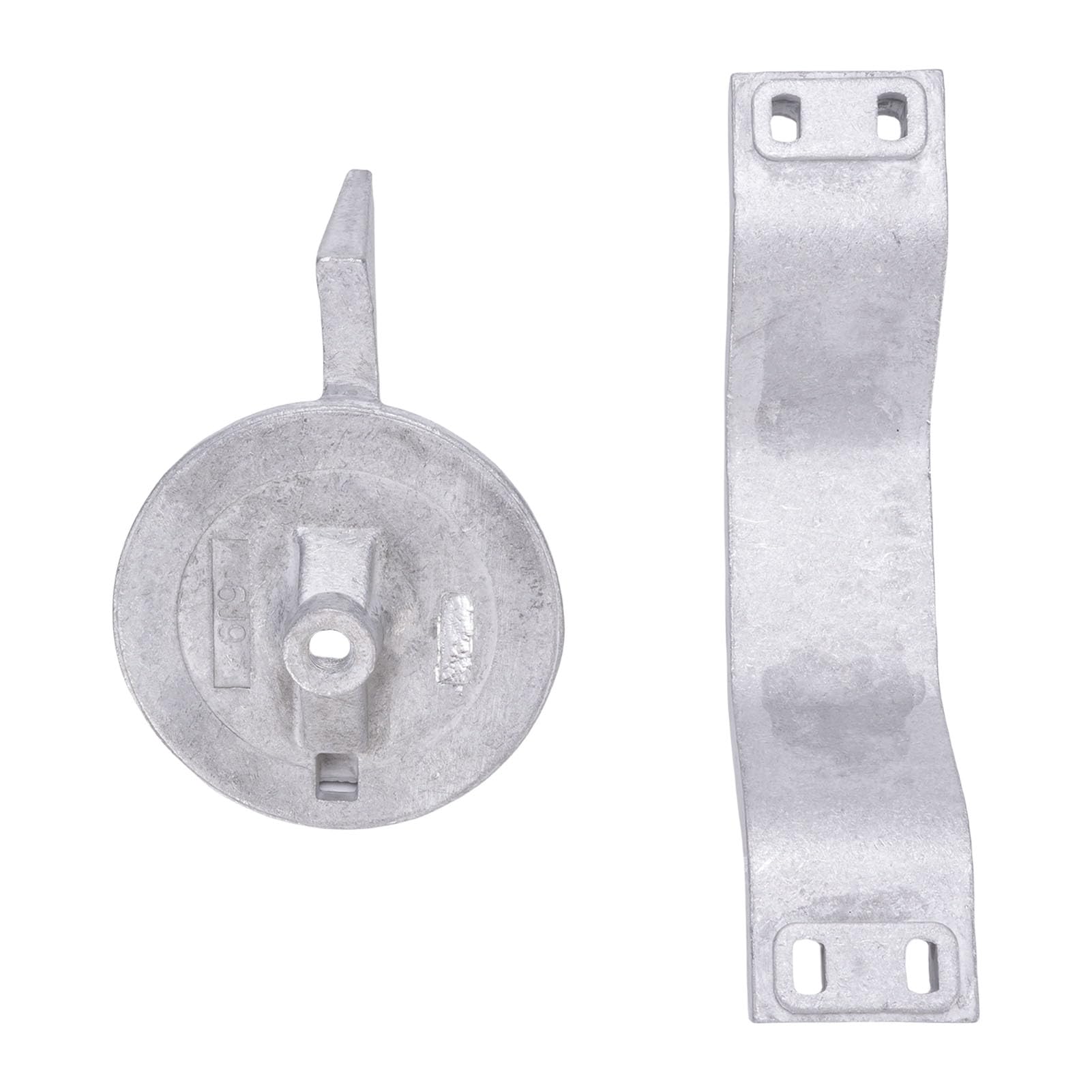 Rosvola Kit Anodo in Alluminio con Protezione Superiore per Motori Fuoribordo da 150-225, Parti di Manutenzione Essenziali per Uso Marino