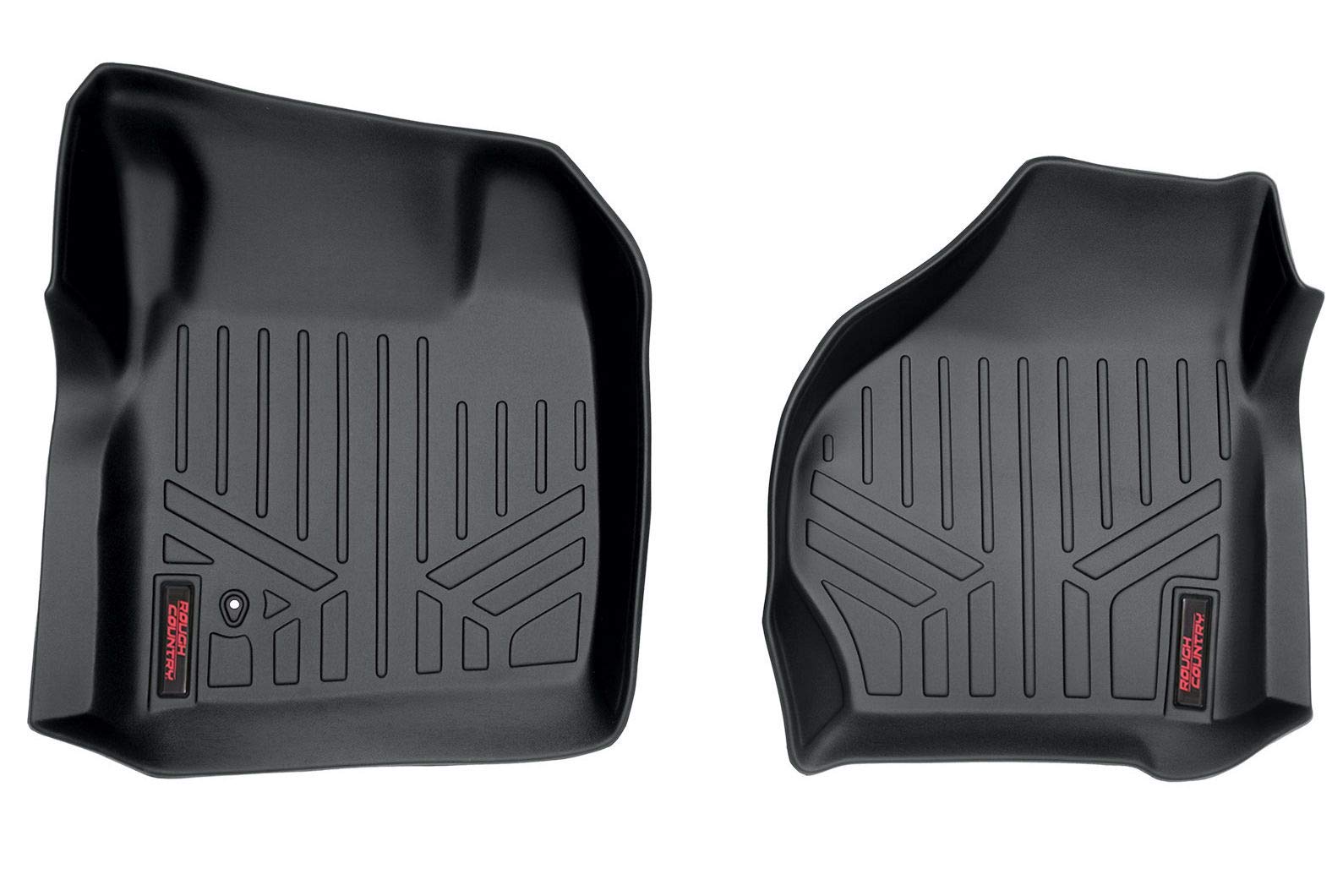 Rough Country Front Floor Mats for 1999-2007 Ford Super Duty | Crew Cab - M-5200