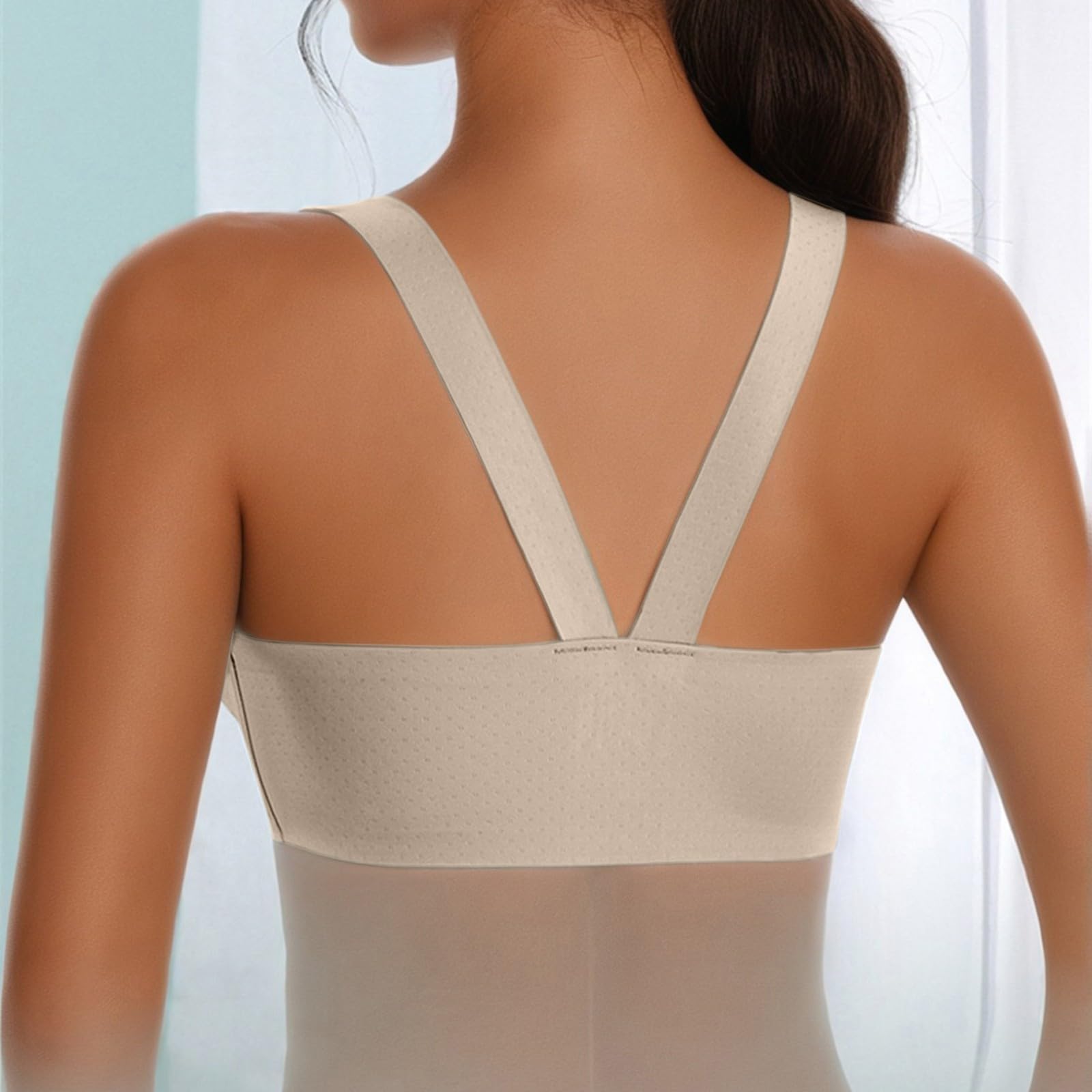 Biustonosze damskie Push Up Wyściełane Bezprzewodowe, bez fiszbin, brytyjskie Bez fiszbin, podtrzymują Pełne pokrycie Biustonosz push-up Komfortowy biustonosz damski z niskim łem