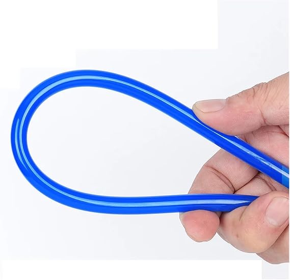 5 Meters Pneumatic Tube Air Tubing Component Pneumatic Air Hose 4mm 6mm 8mm 10mm 12mm PU Pipe Air Line Hose for Compressor(Orange,6x4mm)