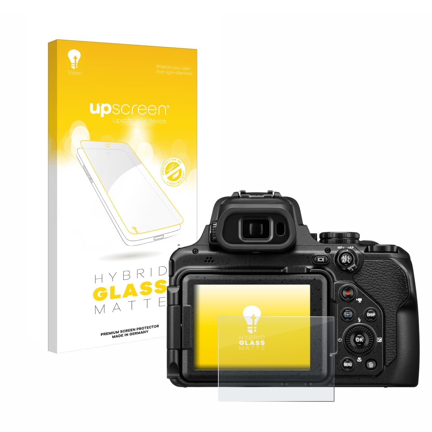 Upscreen Pellicola Protettiva Per Nikon Coolpix P1000 Opaca - 8