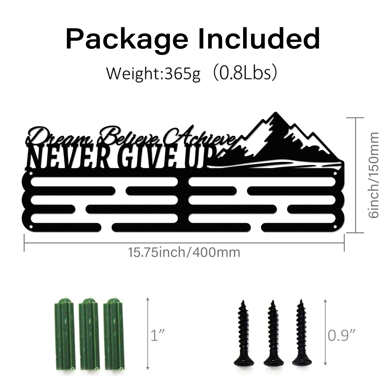 SUPERDANT Support De Médaille De Course D'Endurance De Moto Présentoir De Récompenses Sportives Support En Métal Support De Médailles Étagère En Fer Organisateur De Médailles Ruban Support