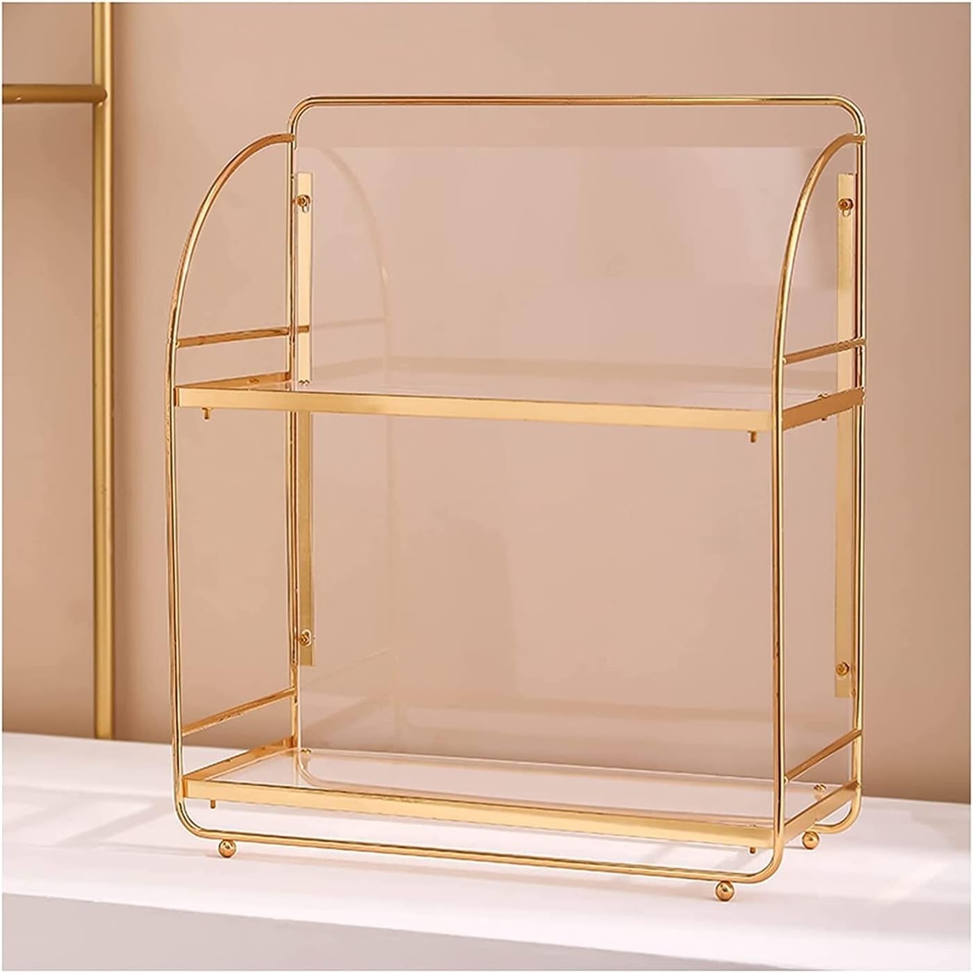 Storage Display Box Acrylic Cosmetic Storage Organizer Modern Display Cabinet Makeup Organizer Case for Bedroom Cosmetic Storage(B) Storage Display Box Acrylic Cosmetic Storage Organizer Modern Display Cabinet Makeup Organizer Case for Bedroom Cosmetic Storage(B)