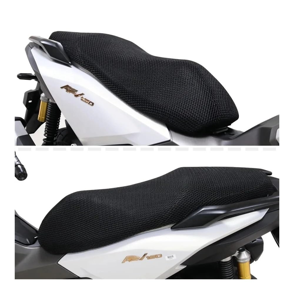 Coprisella Scooter Cuscino Traspirante Per Coprisedile In Tessuto A Rete 3D Antiscivolo Per Moto Per Ho&n&da ADV 160 ADV160