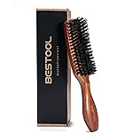 BESTOOL Hair Brush, Boar Bristle for Women Men, Detangling & Styling, Natural Bristles for Thin, Fine Hair