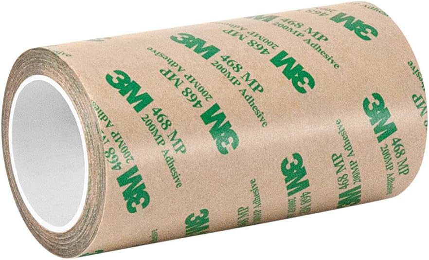 3M, 5-5-468MP, High Performance Adhesive Transfer Tape Roll, Clear, 5 in x 15 ft, 1 Count