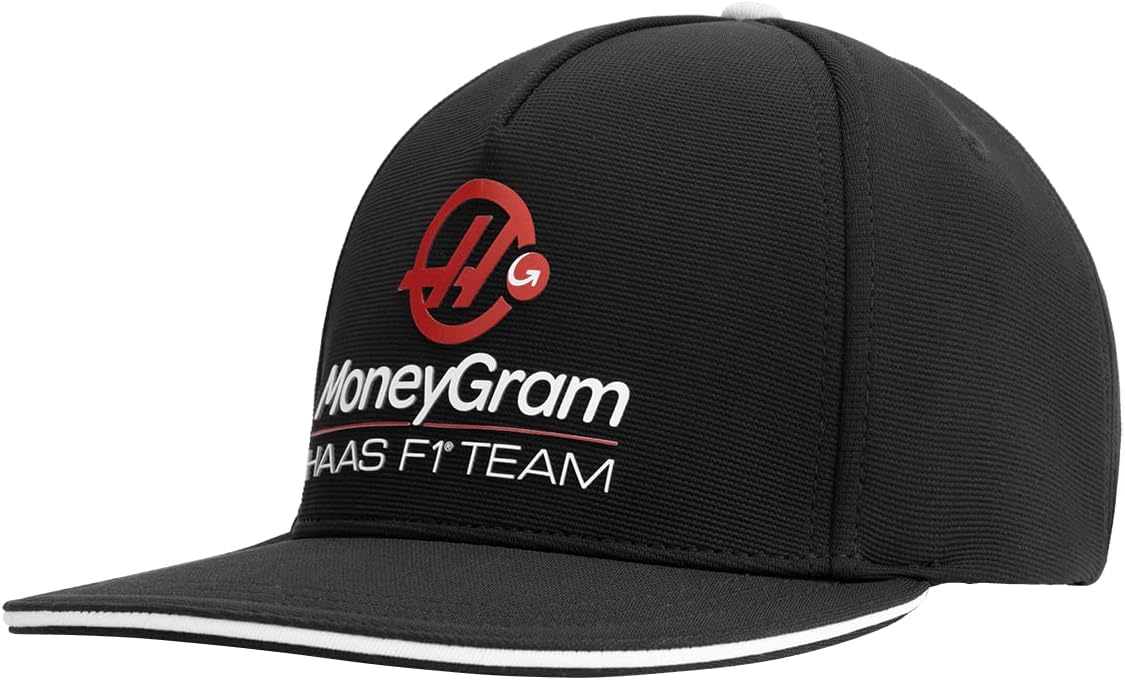 Haas Racing F1 Team Logo Hat - Black