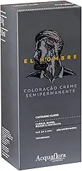 Acquaflora Castanho Claro Kit Coloração Creme Semipermanente El Hombre