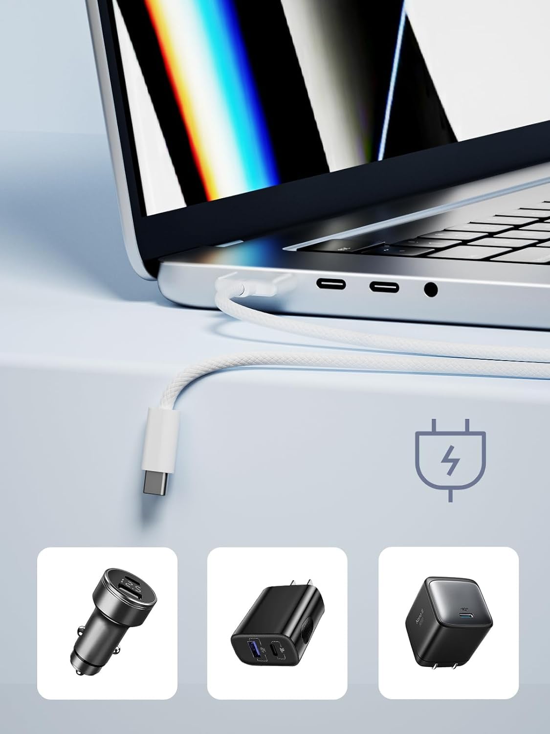 Amazon.co.jp: Neises 140W 充電ケーブル - 2021年モデル MacBook Pro