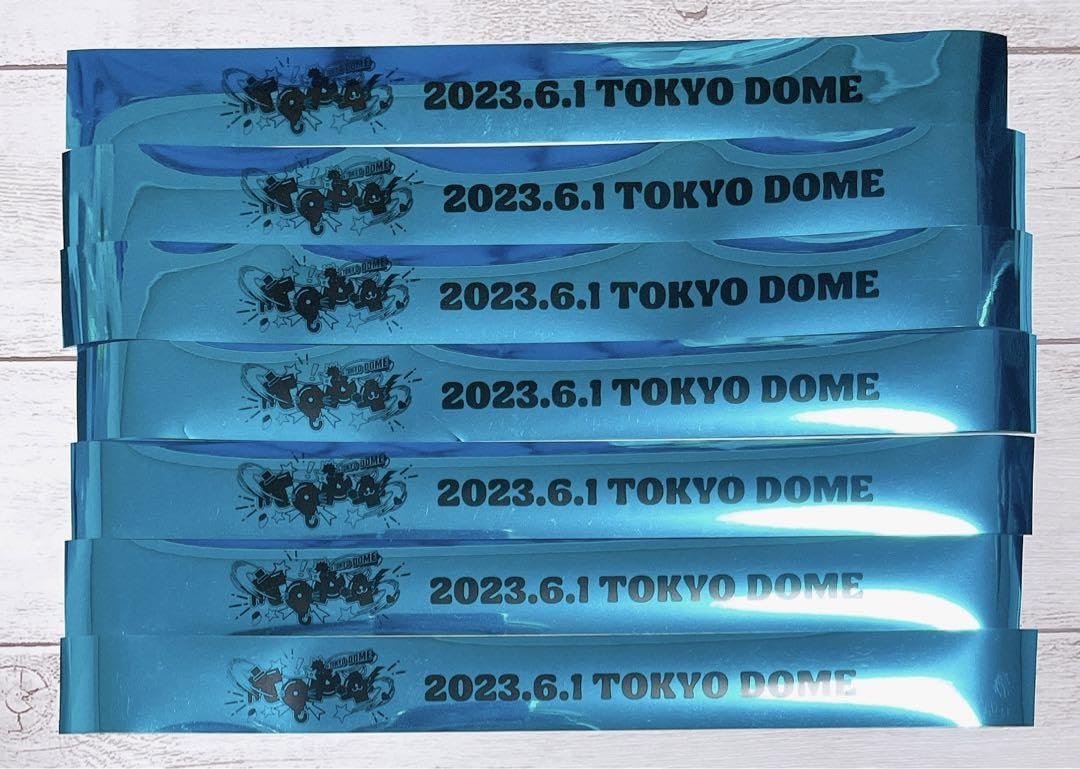 TOP4 東京ドームイベント 銀テ Amazon.co.jp: TOP4 東京ドーム 銀テープ 1ロゴ 3種セット : おもちゃ