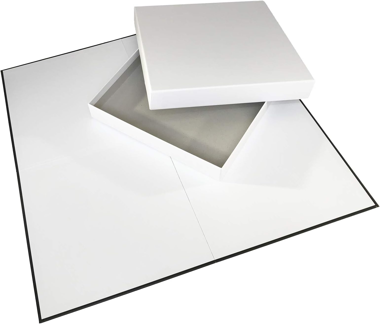 Blank Game Board & Box (50.8 cm x 50.8 cm Board) Create Your Own Board Game, DIY Board Game, Family Board Games