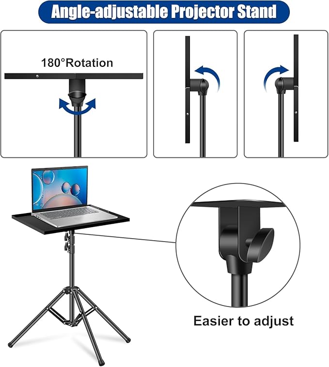 Soporte Ajustable para Proyector 27-63" Plegable Portátil miniatura 4
