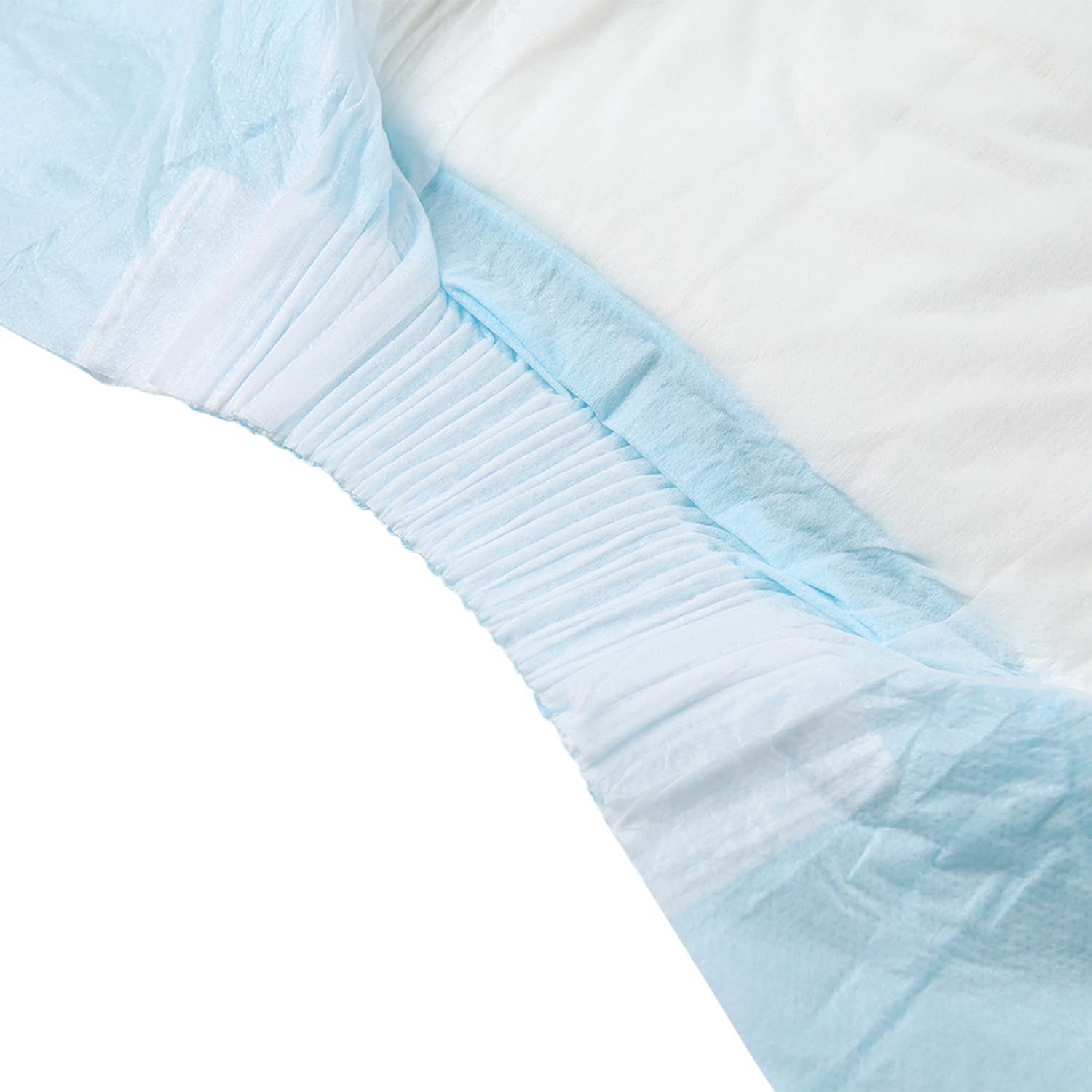 CutiePlusU Windeln für Erwachsene 10 Stück Einweg-Inkontinenz-Slips mit Schlaufen für Damen und Herren, Maximale Saugfähigkeit über Nacht – Blau (Mittel 28"-38")